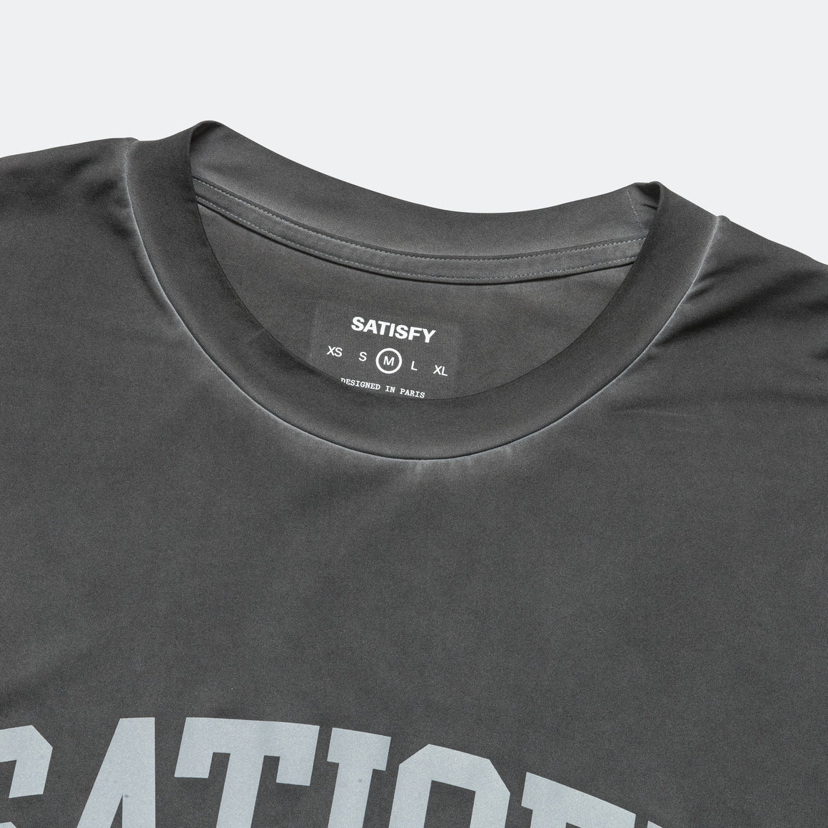 Satisfy - AuraLite T-Shirt - Pigment Black - Up There Athletics