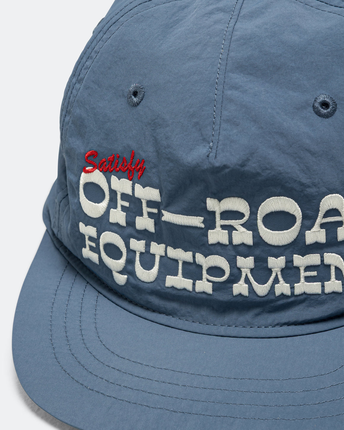 Satisfy - FliteSilk 5 Panel Pinch Cap - Vintage Indigo - Up There Athletics