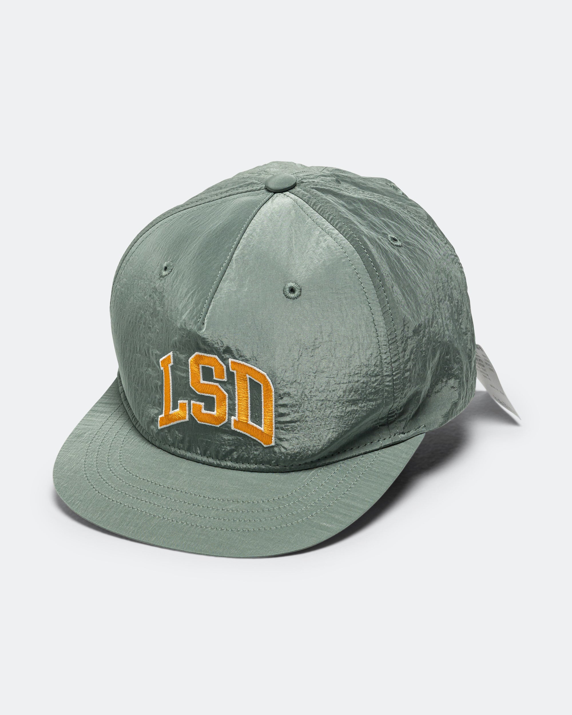 Satisfy - FliteSilk 5 Panel Pinch Cap - Oil Green | Up There Athletics