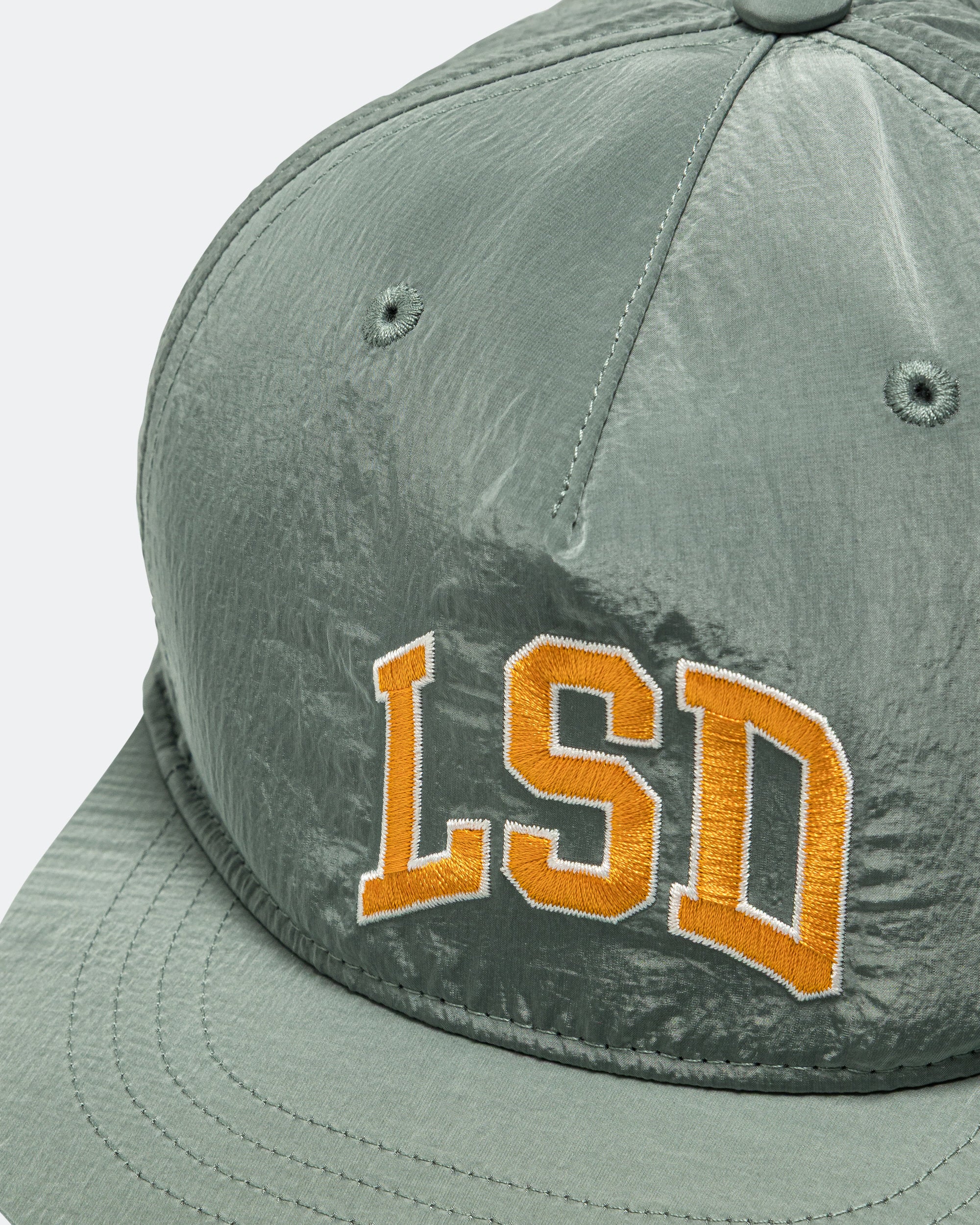 Satisfy - FliteSilk 5 Panel Pinch Cap - Oil Green | Up There Athletics