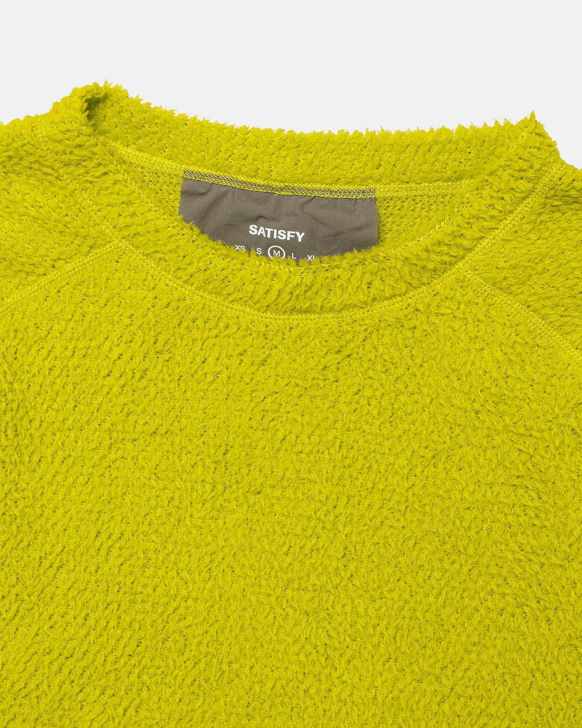 Satisfy - FuzzFleece AD Long Tee - Grenoble Green - Up There Athletics