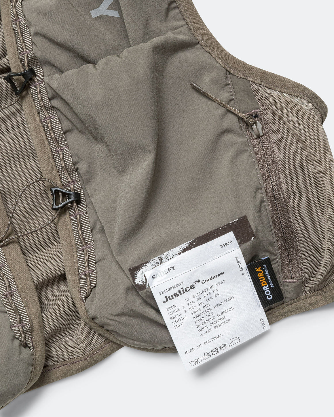 Satisfy - Justice Cordura Hydration Vest 5L - Falcon - Up There Athletics