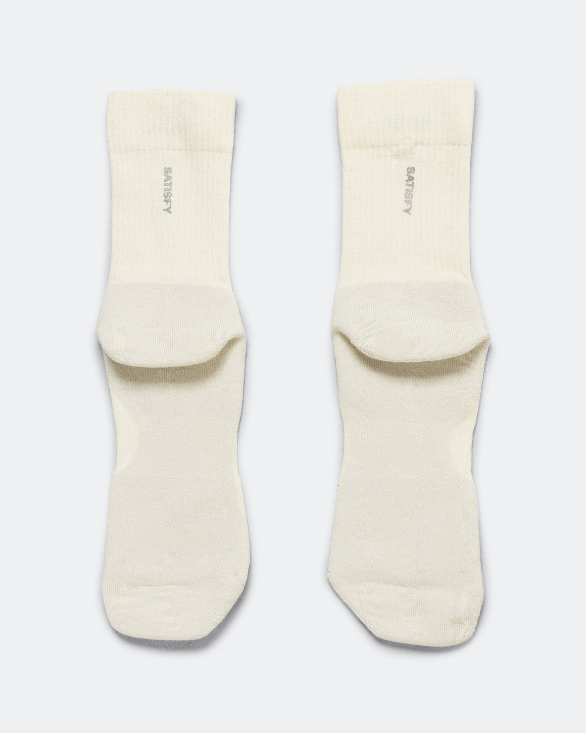 Satisfy - Merino Nylon Tube Socks - Off-White - Up There Athletics