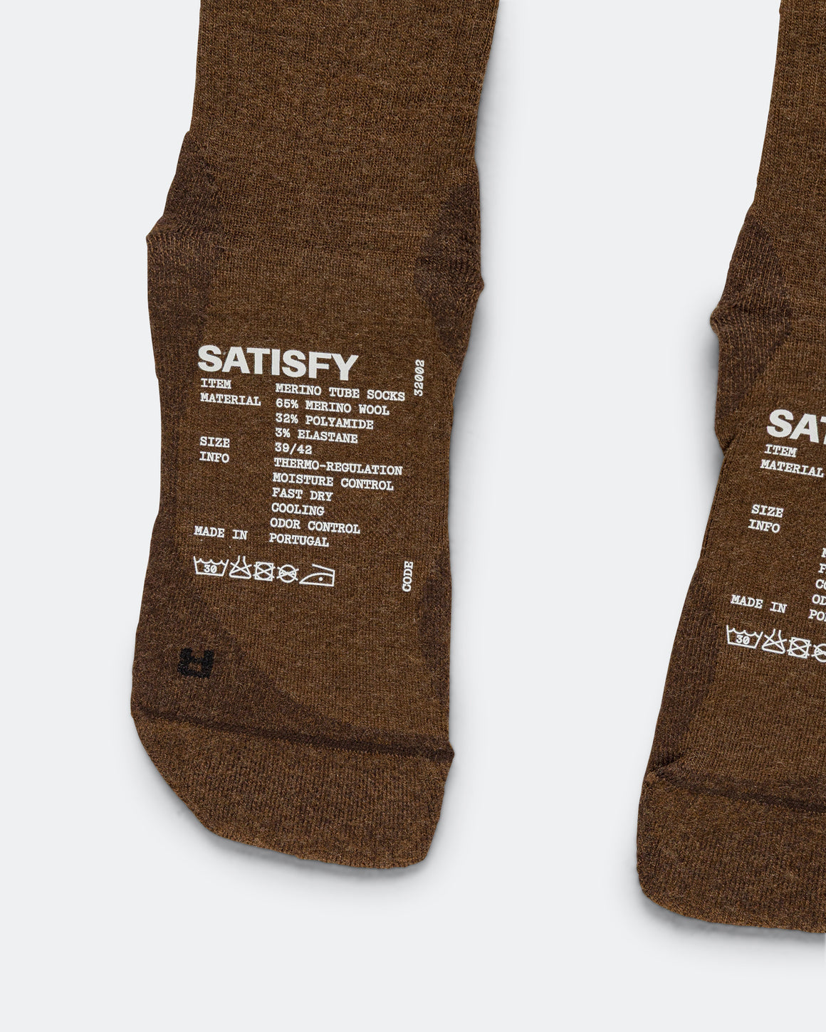 Satisfy - Merino Nylon Tube Socks - Tie Dye Rocky Road - Up There Athletics