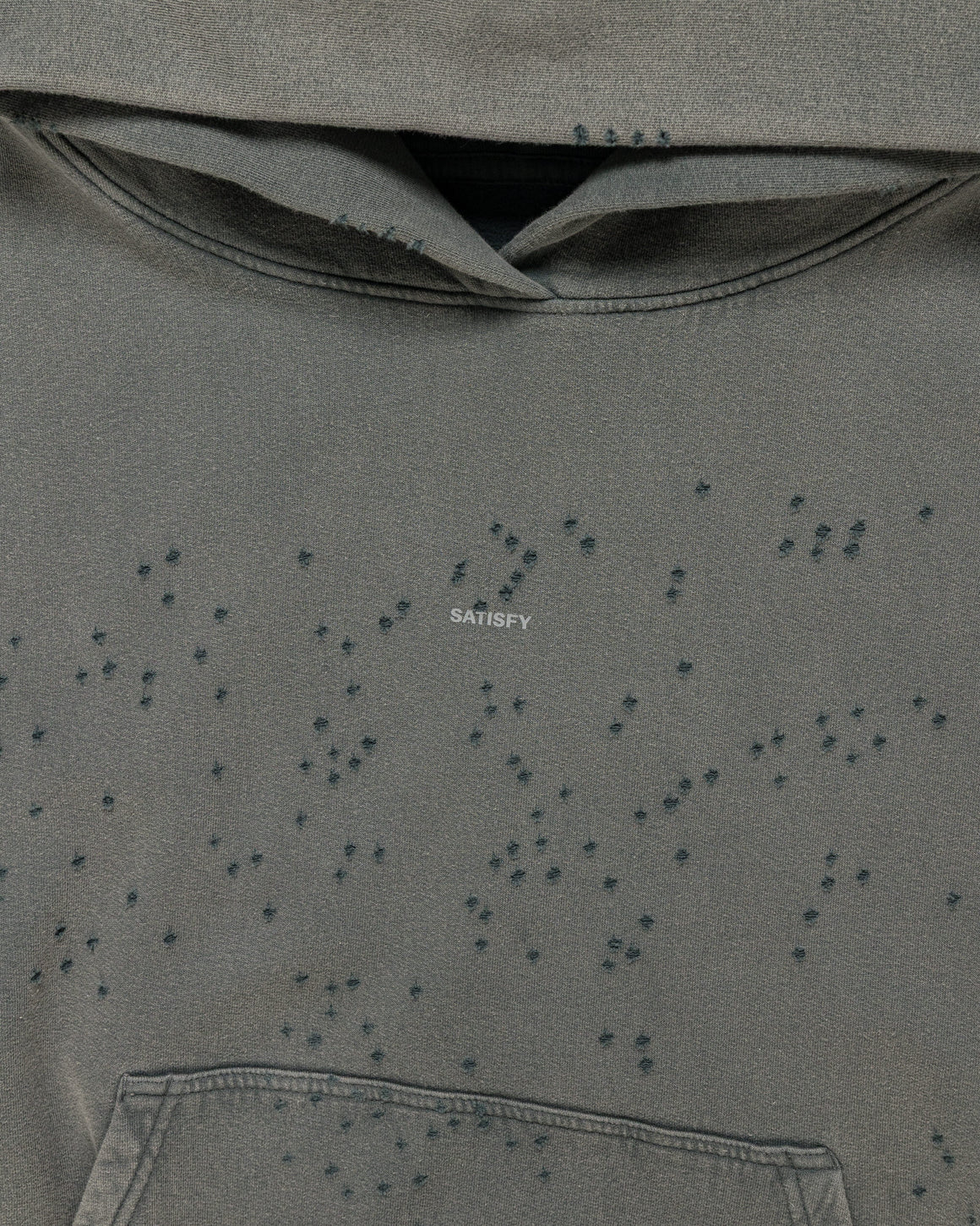 Satisfy - MothTech Hoodie - Faded Black - Up There Athletics
