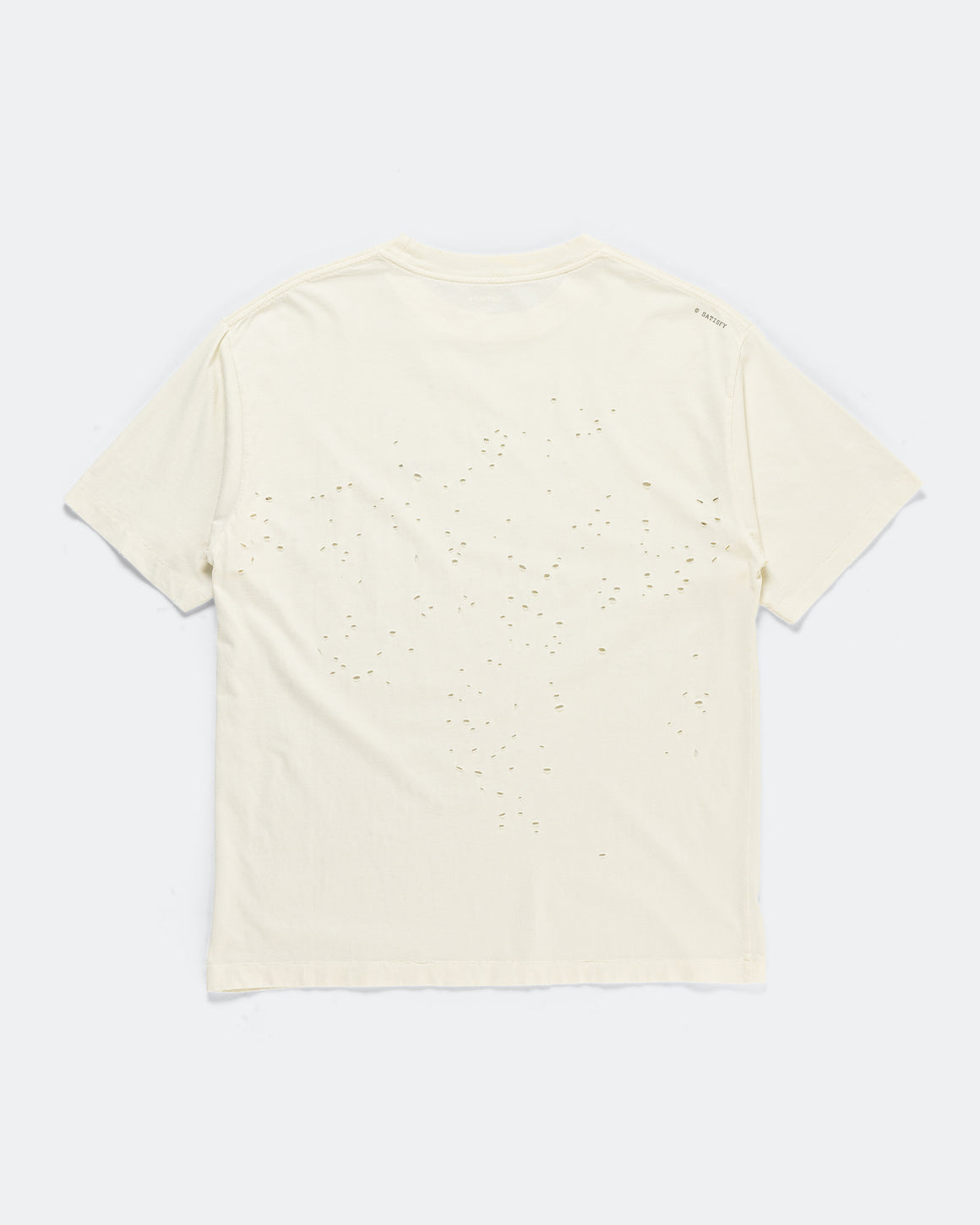 Satisfy - MothTech Logo T-Shirt - Aged Ecru - Up There Athletics