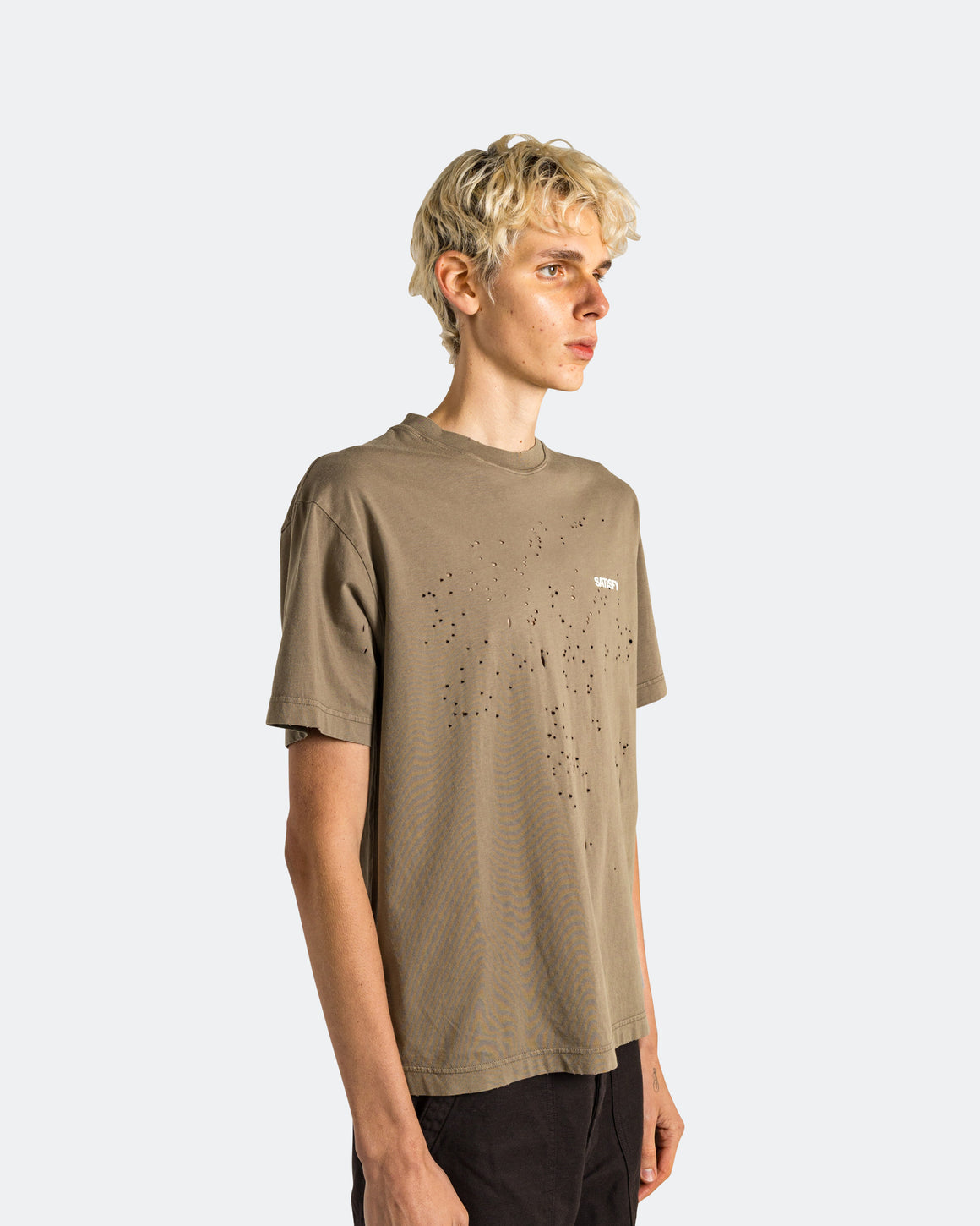 Satisfy - MothTech Logo T-Shirt - Aged Falcon - Up There Athletics