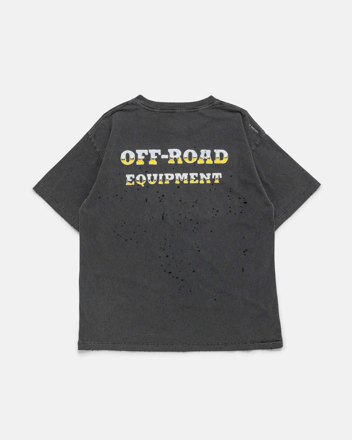 Satisfy - MothTech 'Monster Truck' T-Shirt - Aged Black - Up There Athletics