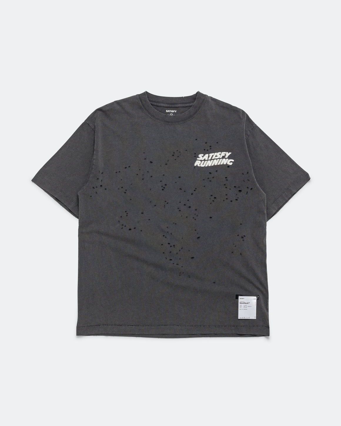 Satisfy - MothTech T-Shirt - Aged Black WA - Up There Athletics