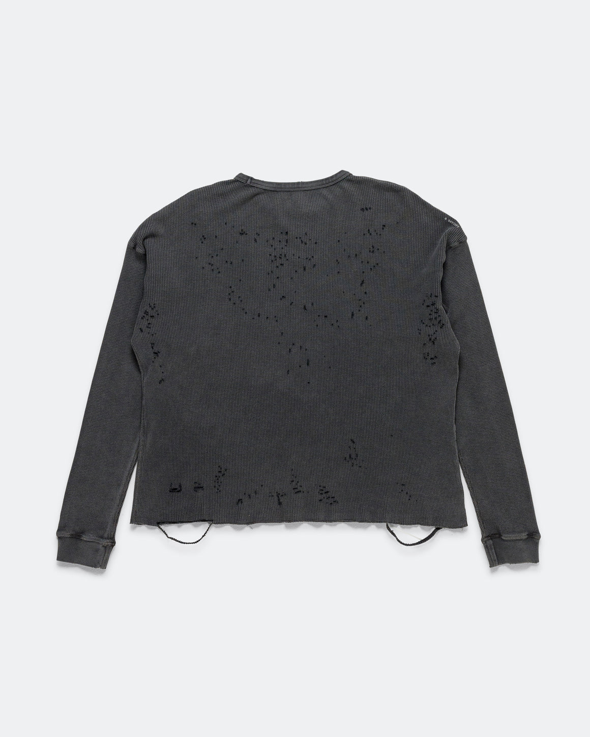 Satisfy - MothTech Waffle Long Tee - Aged Black - Up There Athletics