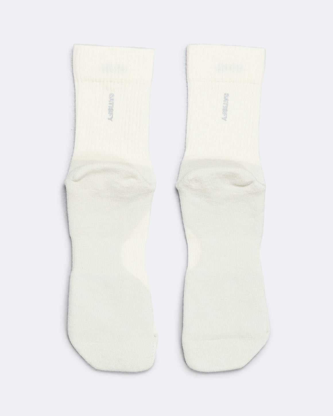 Satisfy - Nylon Tube Socks - Off-White - Up There Athletics