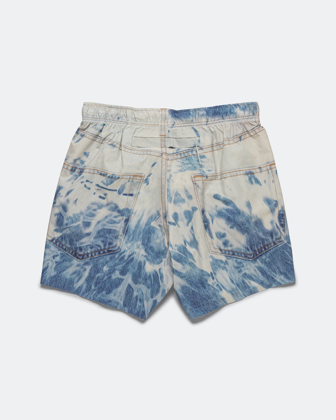 Satisfy - PeaceShell 5in Unlined Shorts - Bleached Blue Denim - Up There Athletics