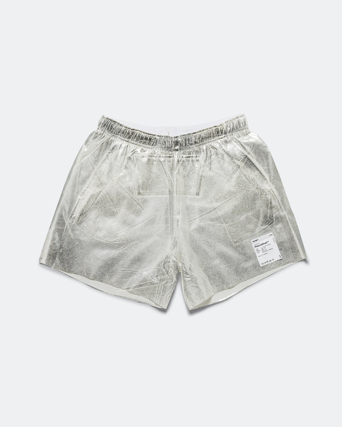 Satisfy - PeaceShell 5in Unlined Shorts - Silver - Up There Athletics
