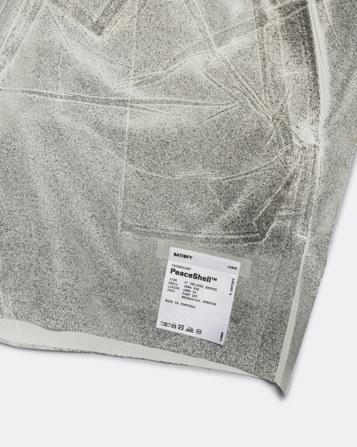 Satisfy - PeaceShell 5in Unlined Shorts - Silver - Up There Athletics