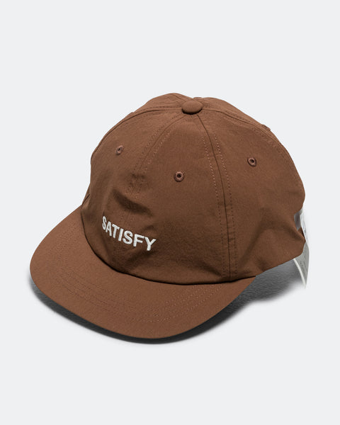 Satisfy - PeaceShell Running Cap - Brown | Up There Athletics