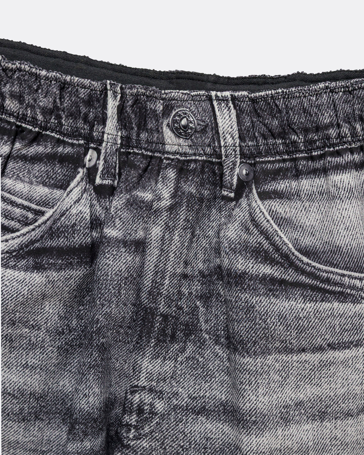 Satisfy - AmbientWarp 5in Unlined Shorts - Black Denim - Up There Athletics