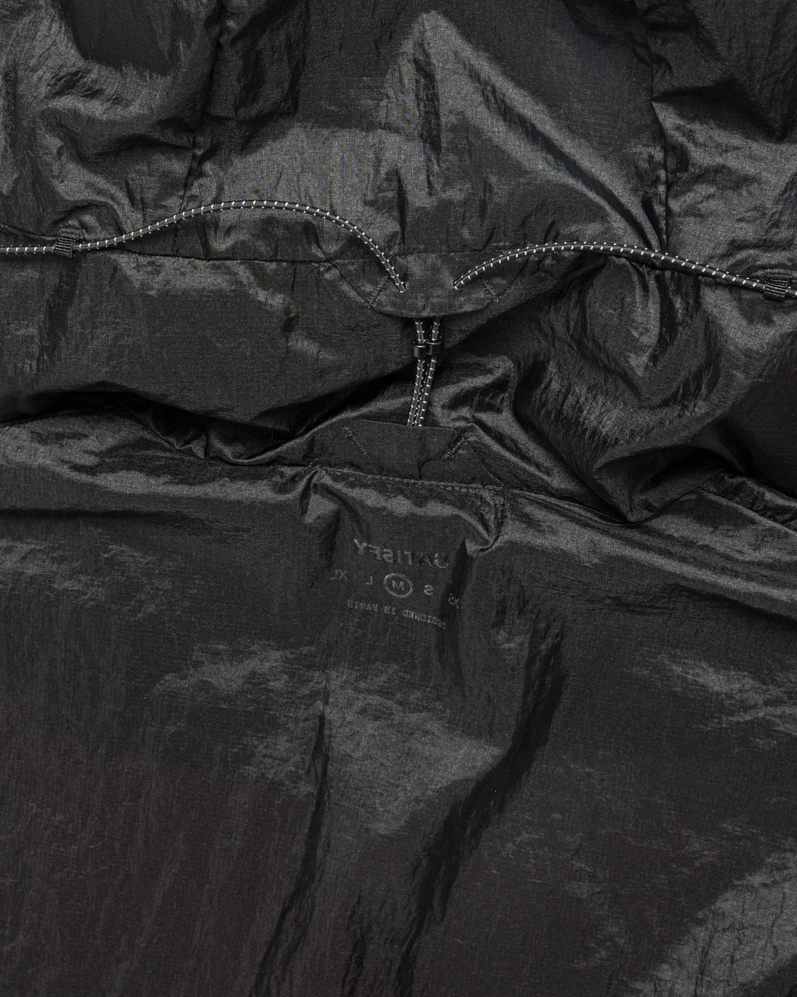 Satisfy - Pertex Diamond Fuse Windbreaker - Black - Up There Athletics
