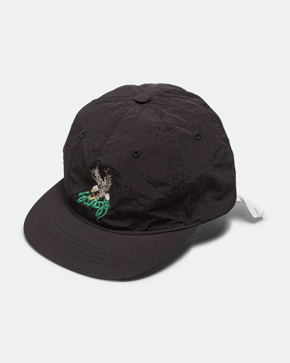 Satisfy - FliteSilk 5 Panel Pinch Cap Matte - Black Eagle - Up There Athletics