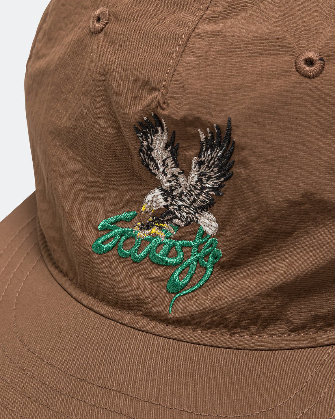 Satisfy - FliteSilk 5 Panel Pinch Cap Matte - Rain Drum CAPS Eagle - Up There Athletics