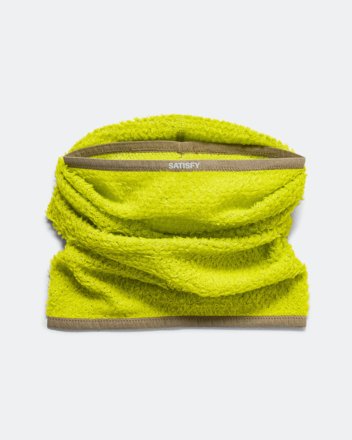Satisfy - FuzzFleece AD Neck Warmer - Grenoble Green - Up There Athletics