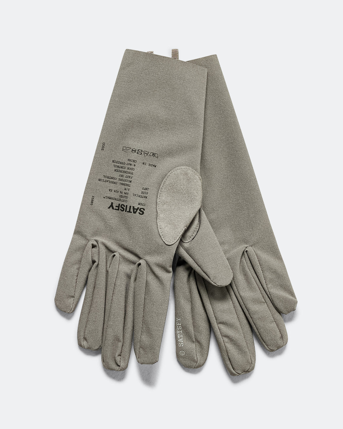 Satisfy - Justice CoffeeThermal Gloves - Dark Natural - Up There Athletics