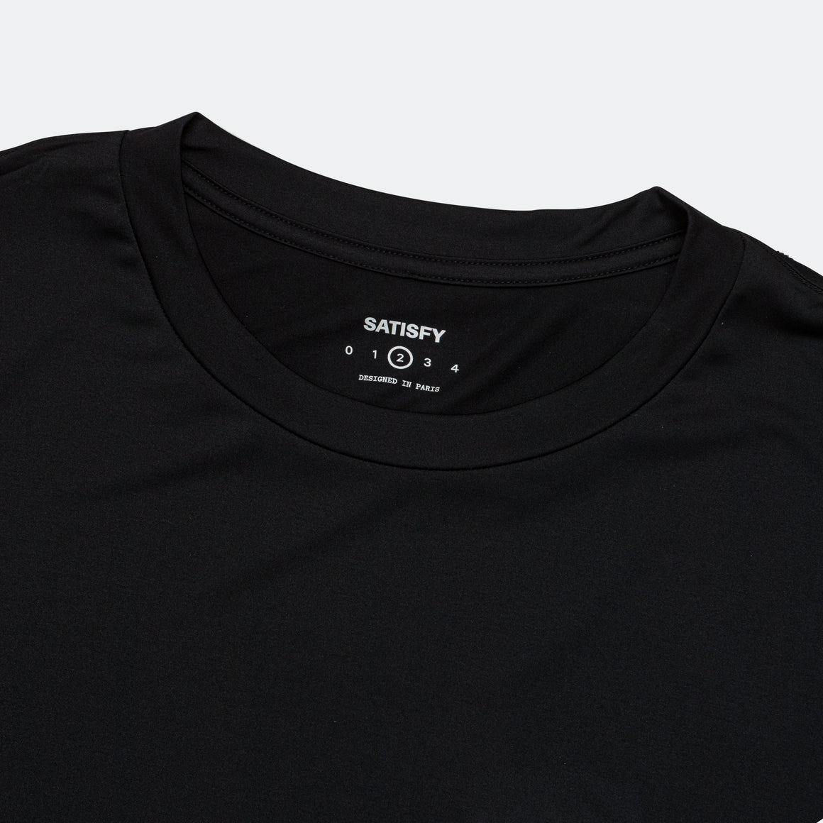 Satisfy - Mens AuraLite™ T-Shirt - Black - Up There Athletics