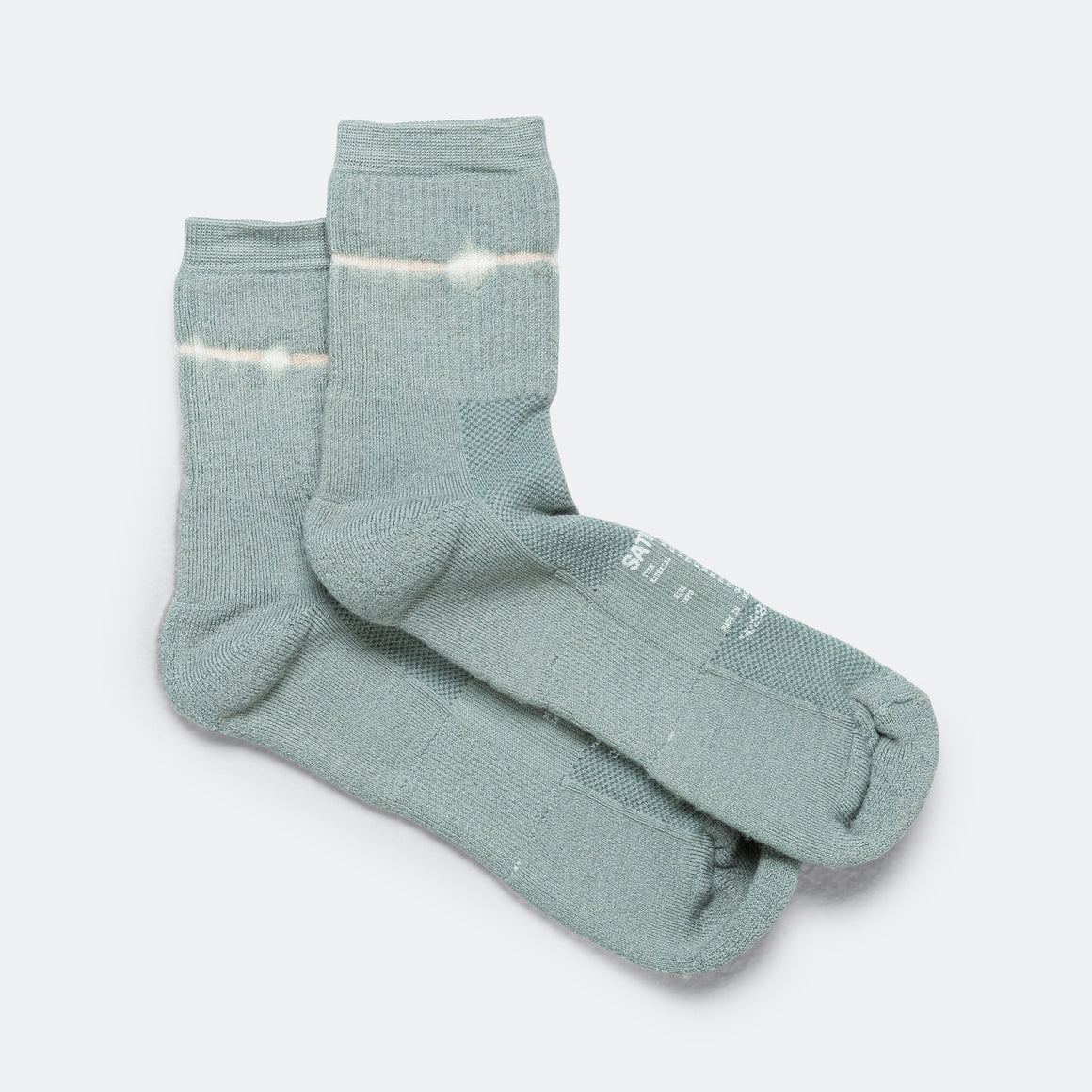 Satisfy - Merino Tube Socks - Tea Tie-Dye - Up There Athletics