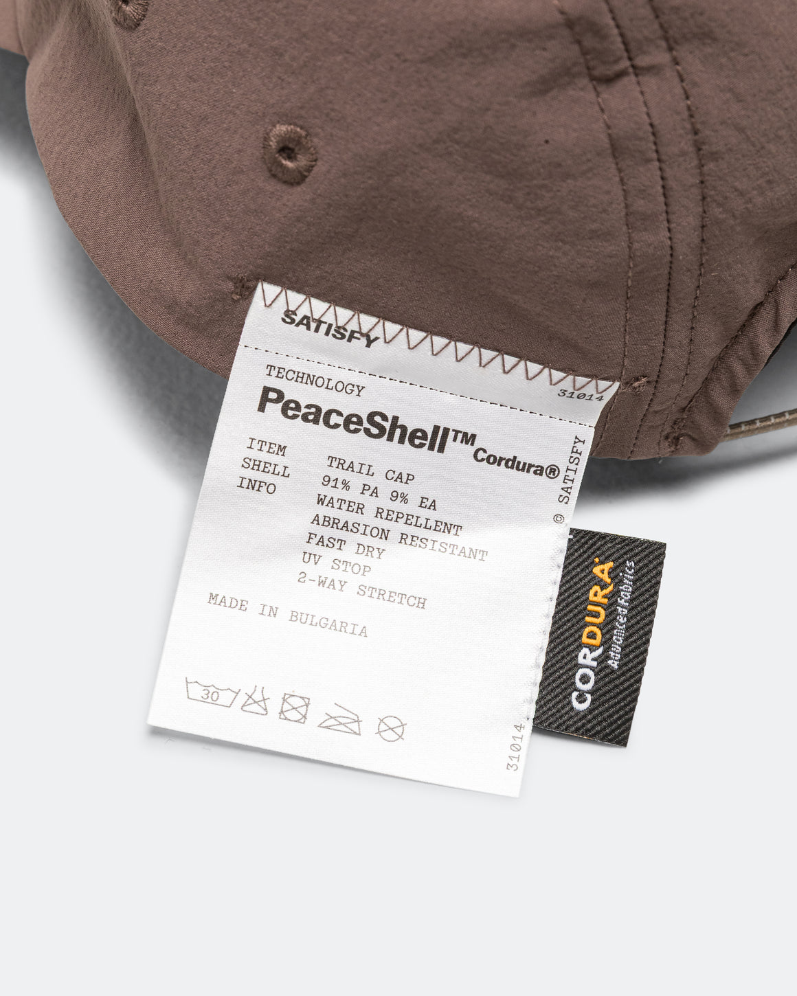 Satisfy - AmbientWarp Cordura Trail Cap - Falcon - Up There Athletics