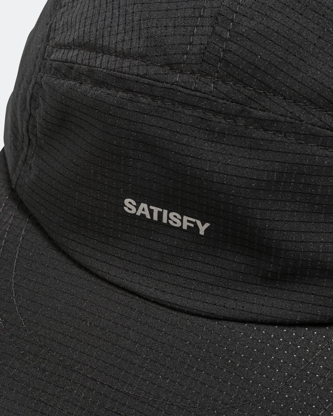 Satisfy - Rippy Air Trail Cap - Black - Up There Athletics