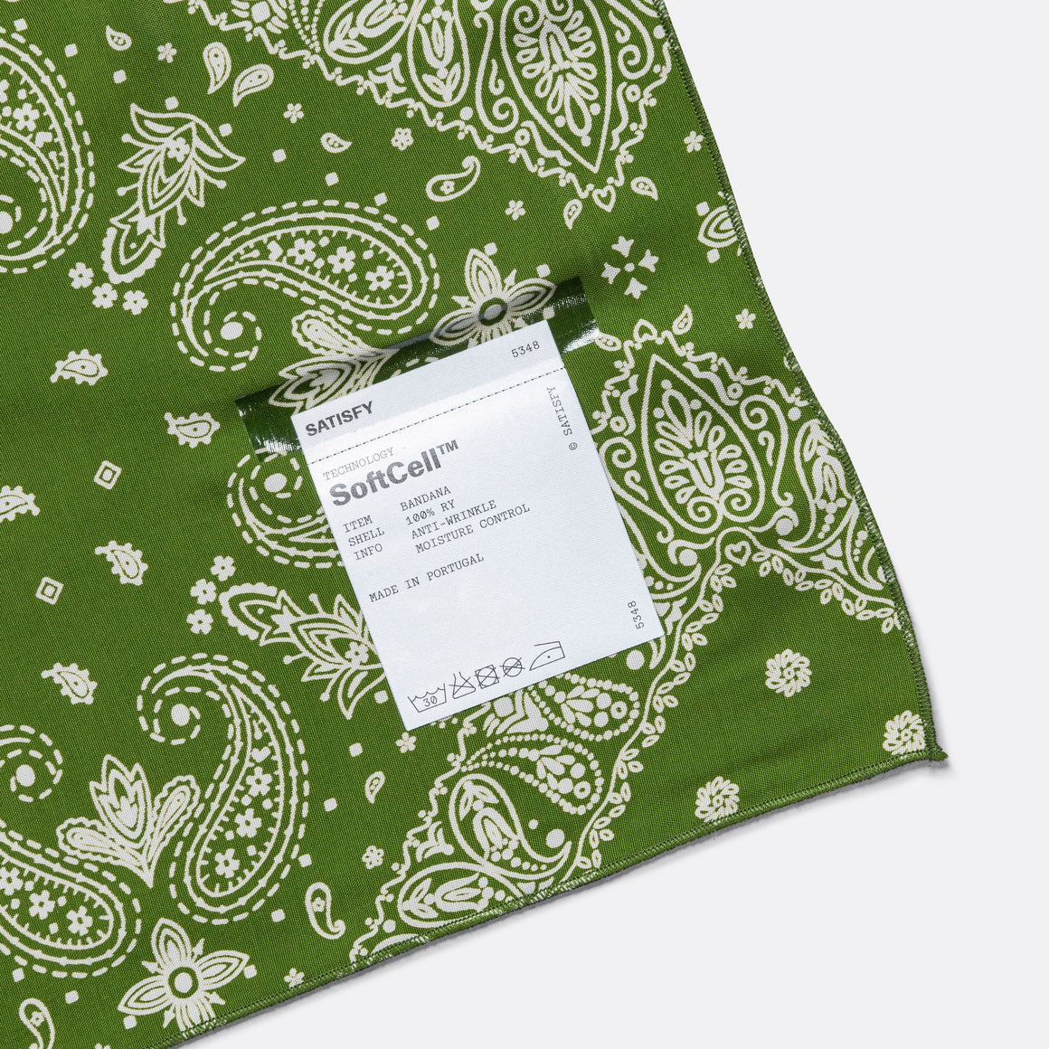Satisfy - SoftCell™ Bandana - Green - Up There Athletics