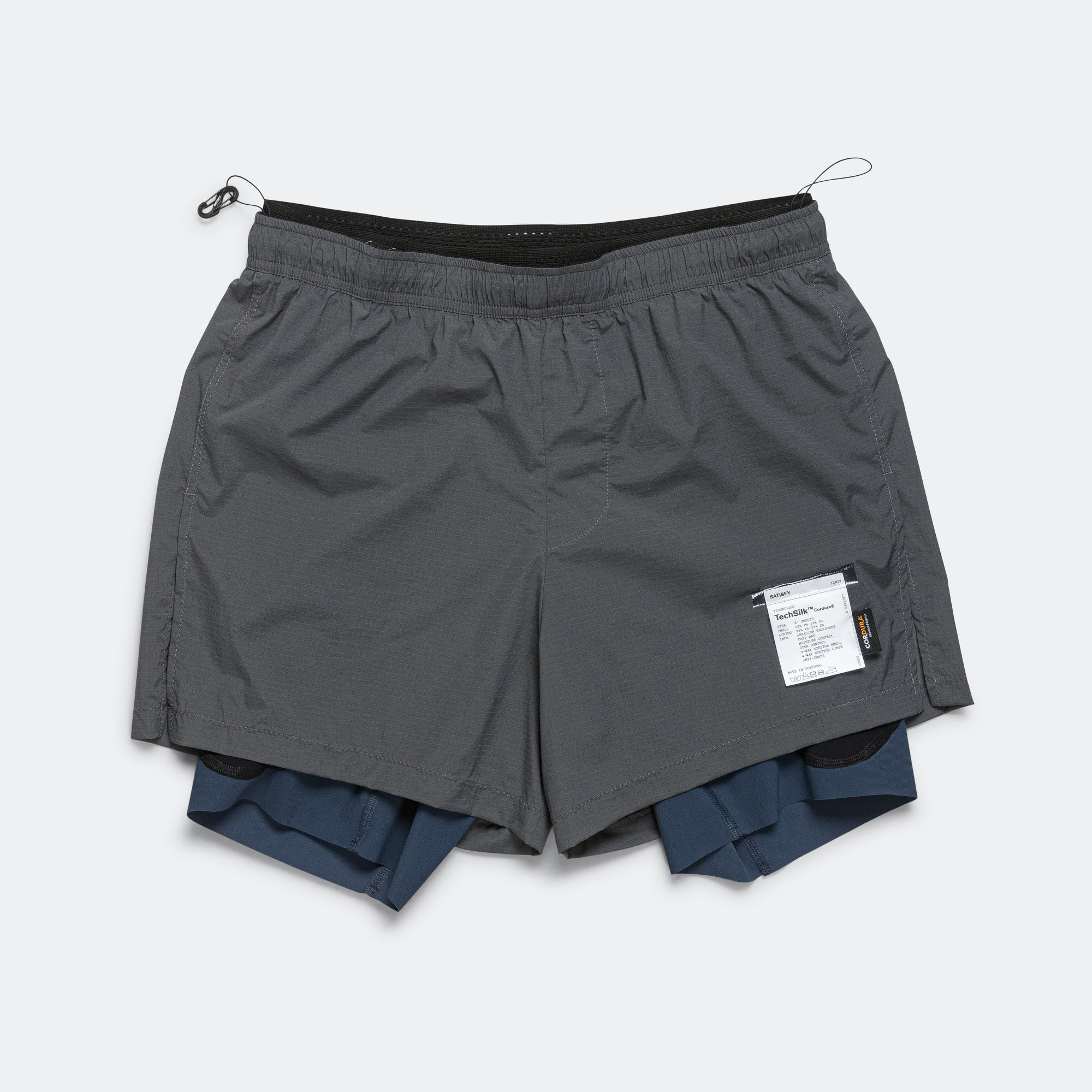 Satisfy TechSilk Cordura 8' Shorts - Stone | Up There Athletics