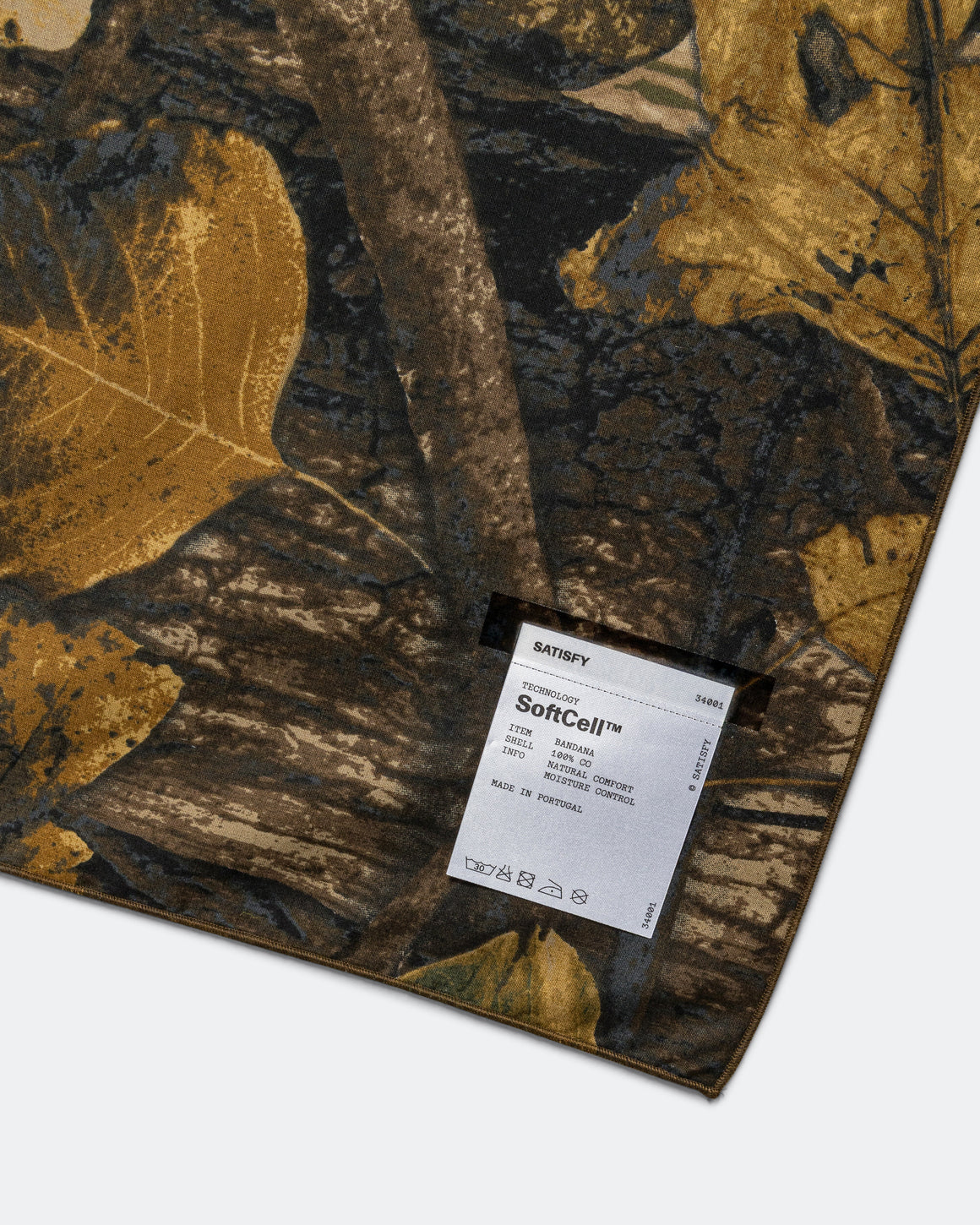 Satisfy - SoftCell Bandana - Camo Leaves - Up There Athletics