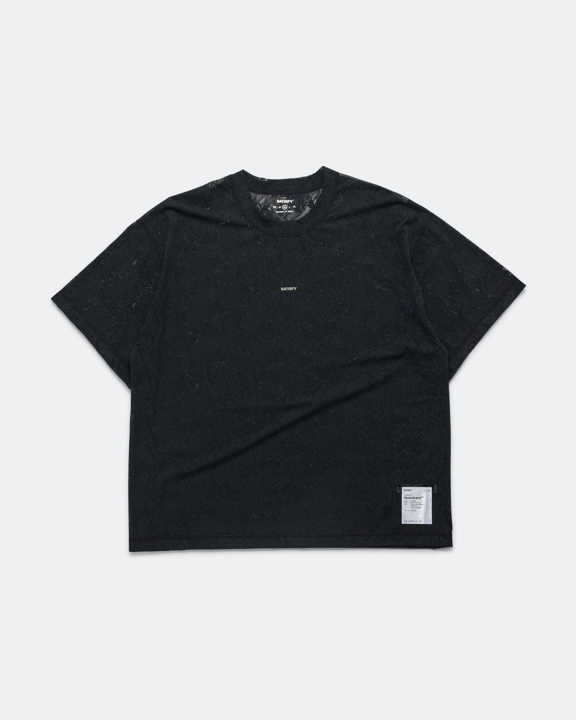 Satisfy - Space-Lace T-Shirt - Black - Up There Athletics