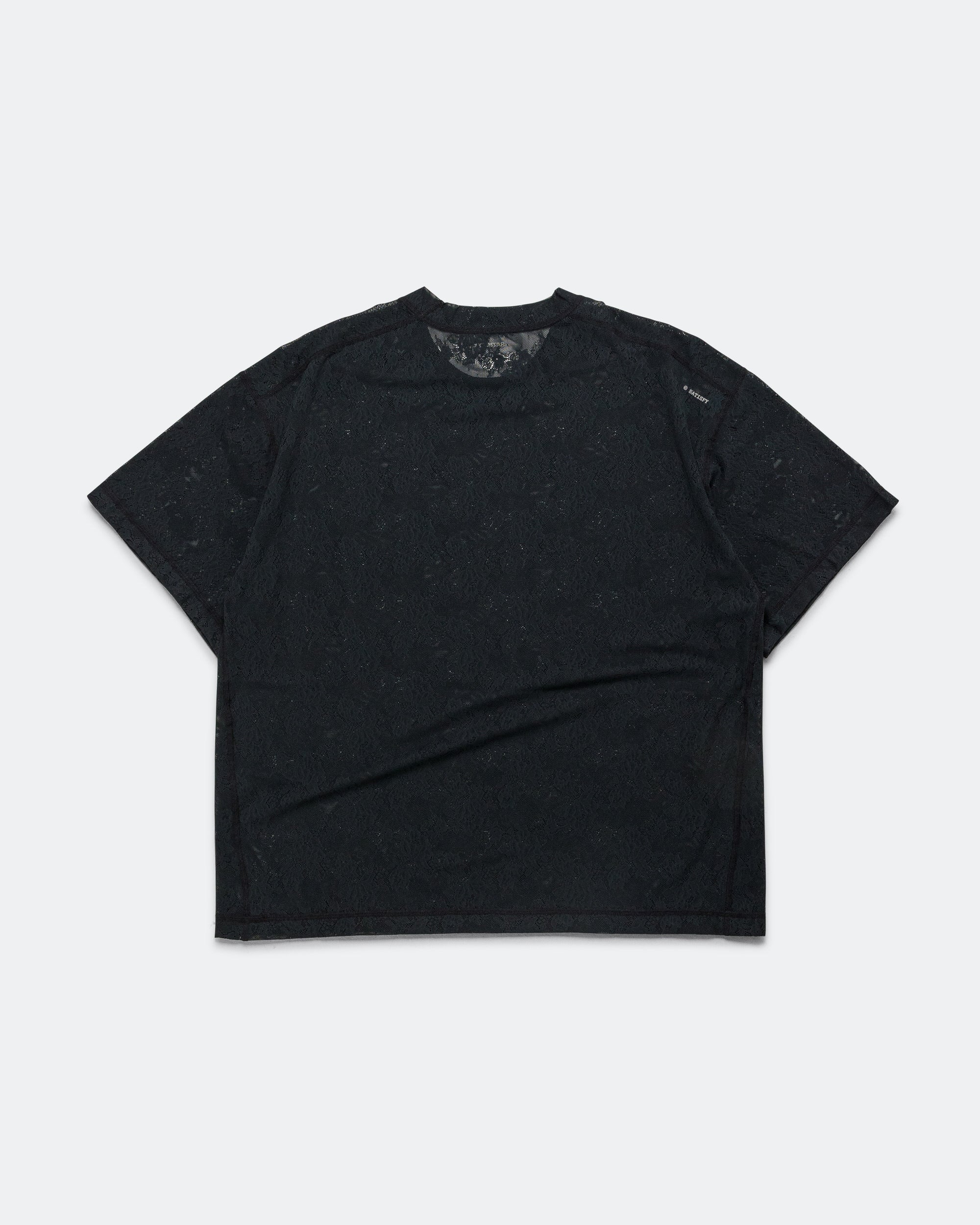 Satisfy - Space-Lace T-Shirt - Black | Up There Athletics