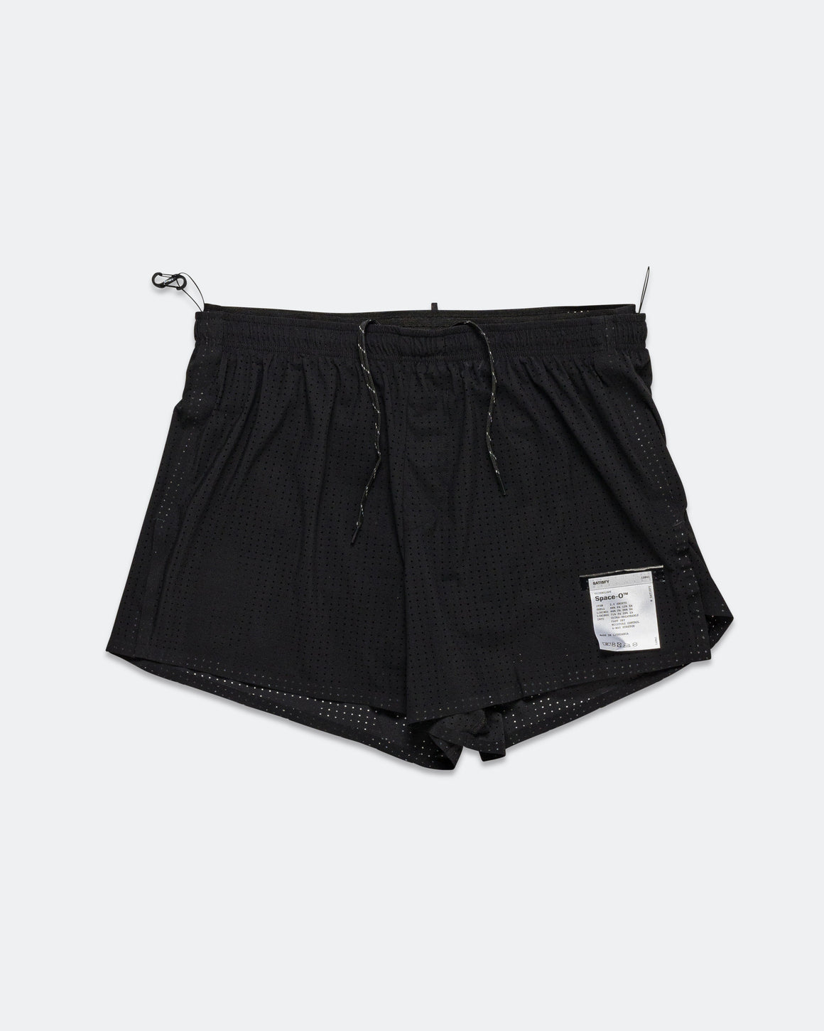 Satisfy - Space-O 2.5in Shorts - Black - Up There Athletics
