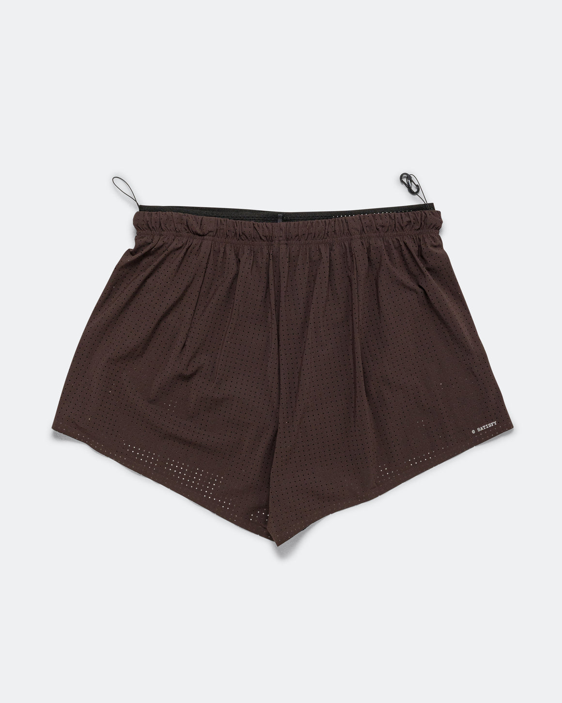 Satisfy - Space-O 2.5in Shorts - Deep Mahogany - Up There Athletics