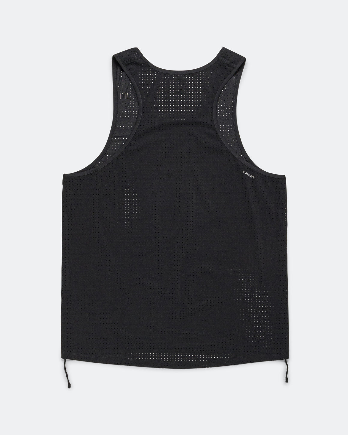 Satisfy - Space-O Singlet - Black - Up There Athletics