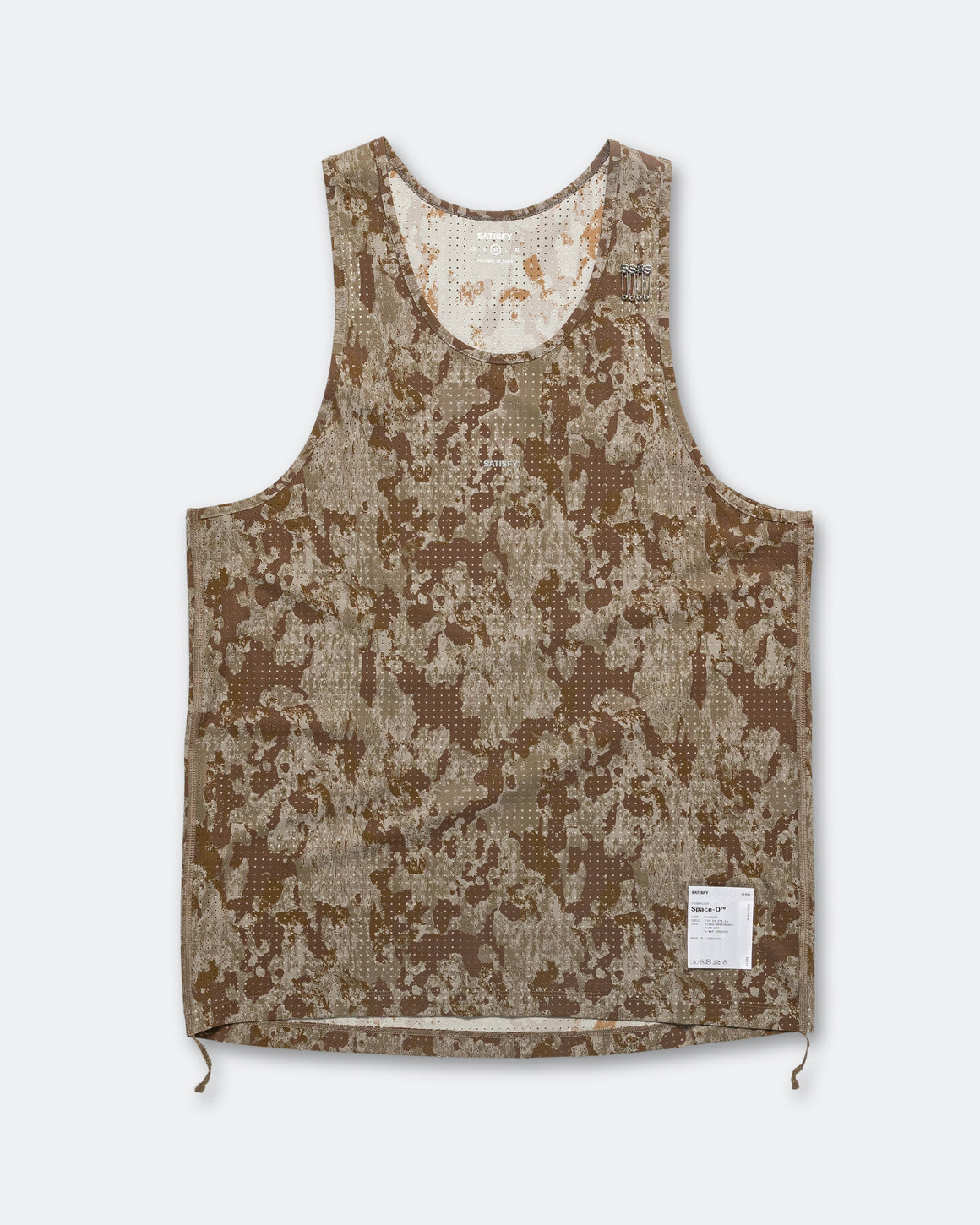 Satisfy - Space-O Singlet - Camo - Up There Athletics