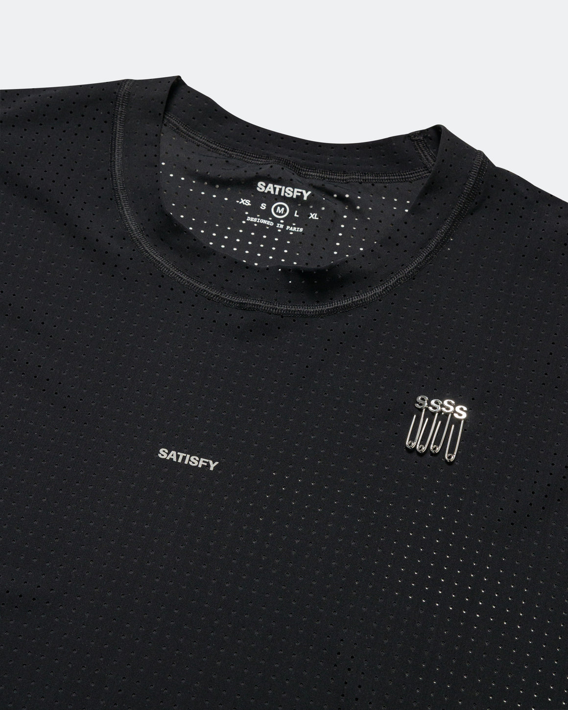 Satisfy - Space-O T-Shirt - Black - Up There Athletics