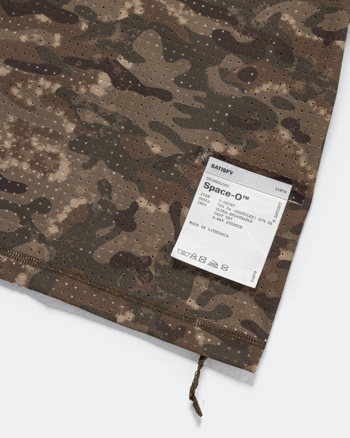 Satisfy - Space-O T-Shirt - Overland Trek Camo - Up There Athletics