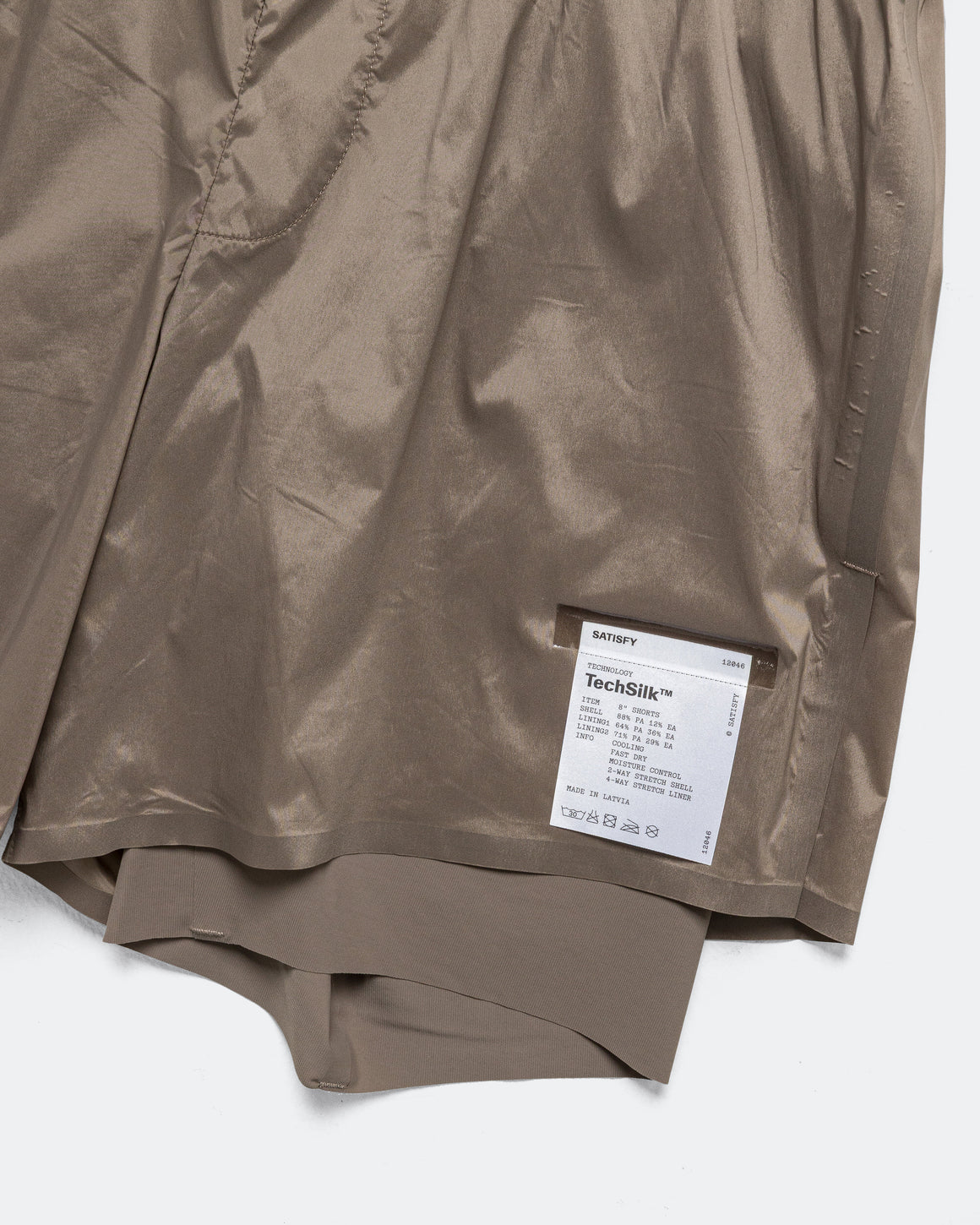 Satisfy - TechSilk 8in Shorts - Falcon - Up There Athletics