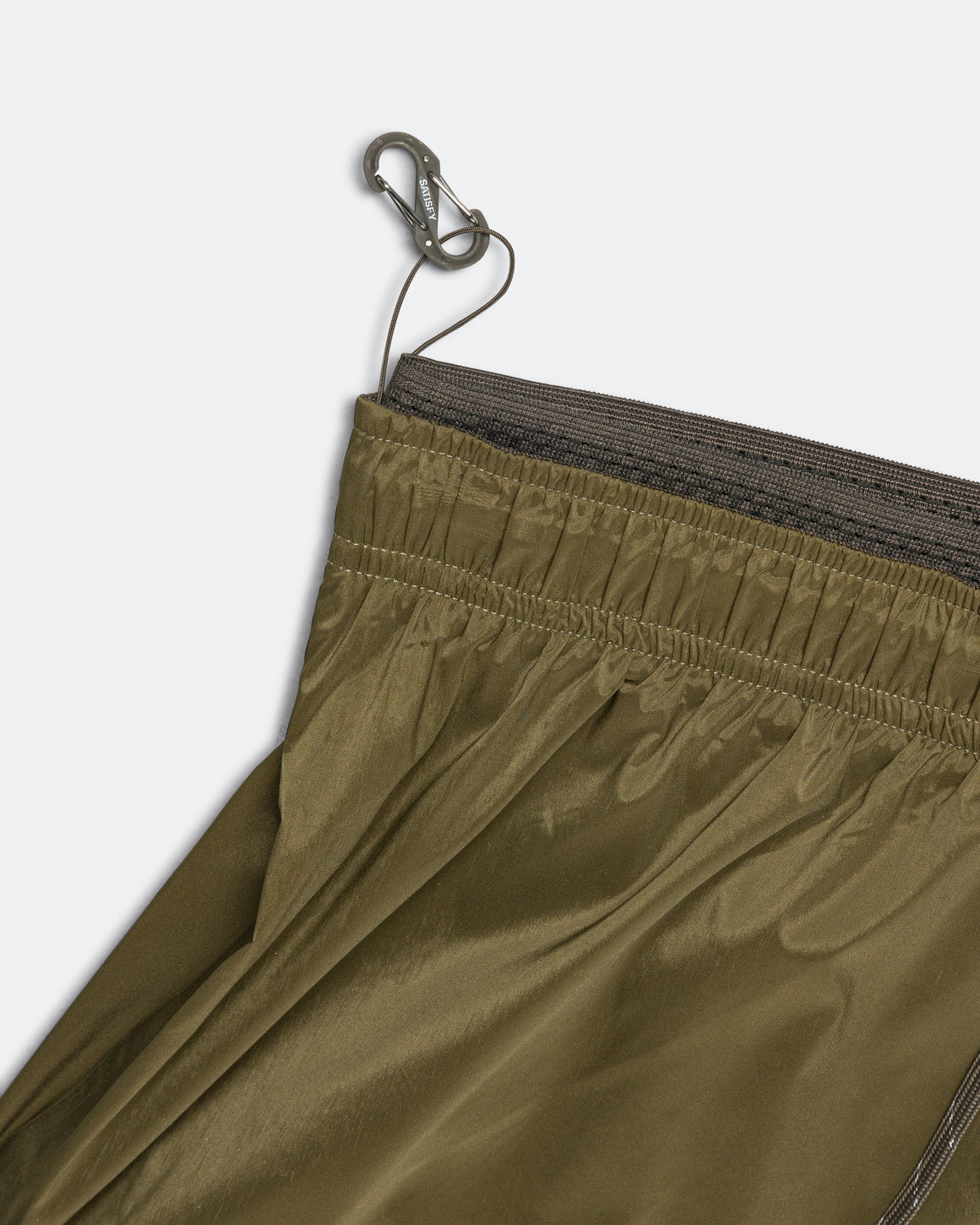 Satisfy - TechSilk 8in Shorts - Military Olive - Up There Athletics