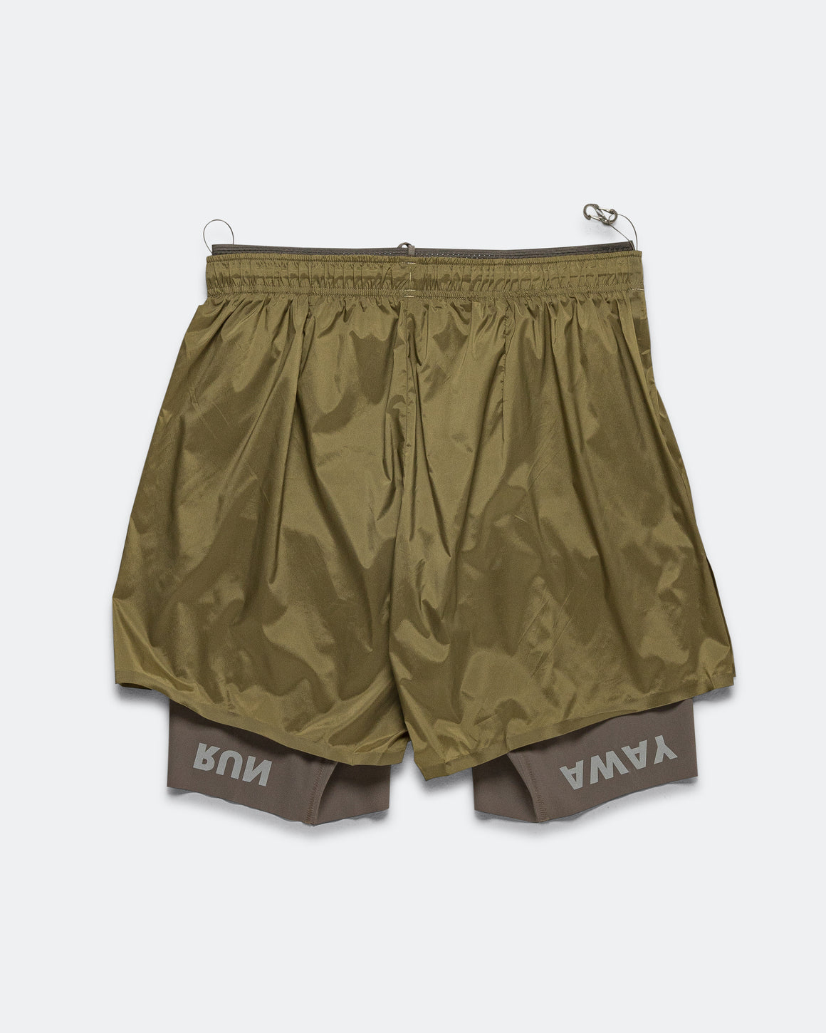 Satisfy - TechSilk 8in Shorts - Military Olive - Up There Athletics