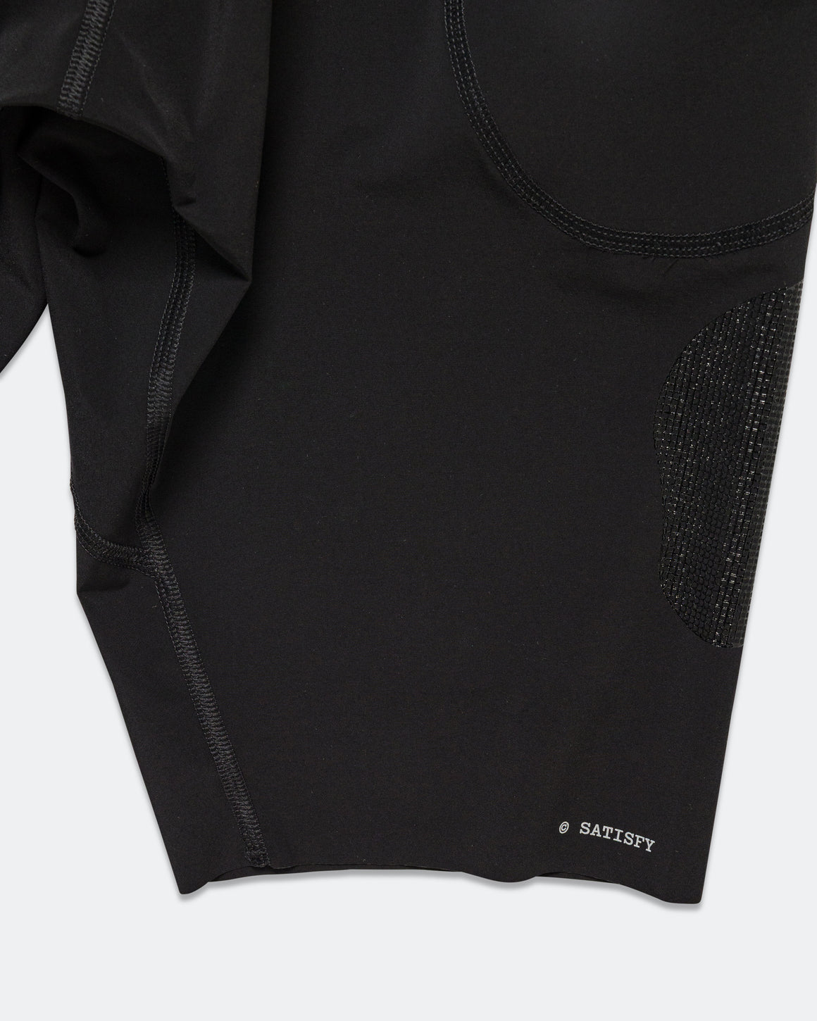 Satisfy - TechSilk Drift Cordura 9 Half Tights - Black - Up There Athletics