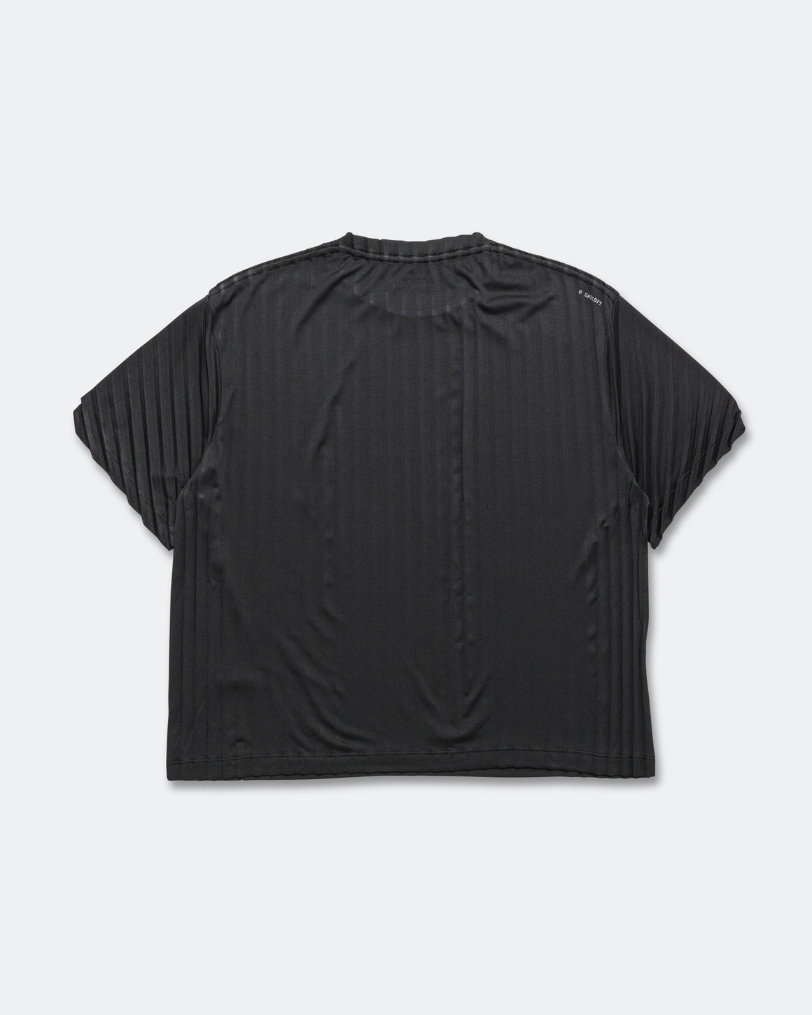 Satisfy - Womens AuraLite Pleated T-Shirt - Black - Up There Athletics