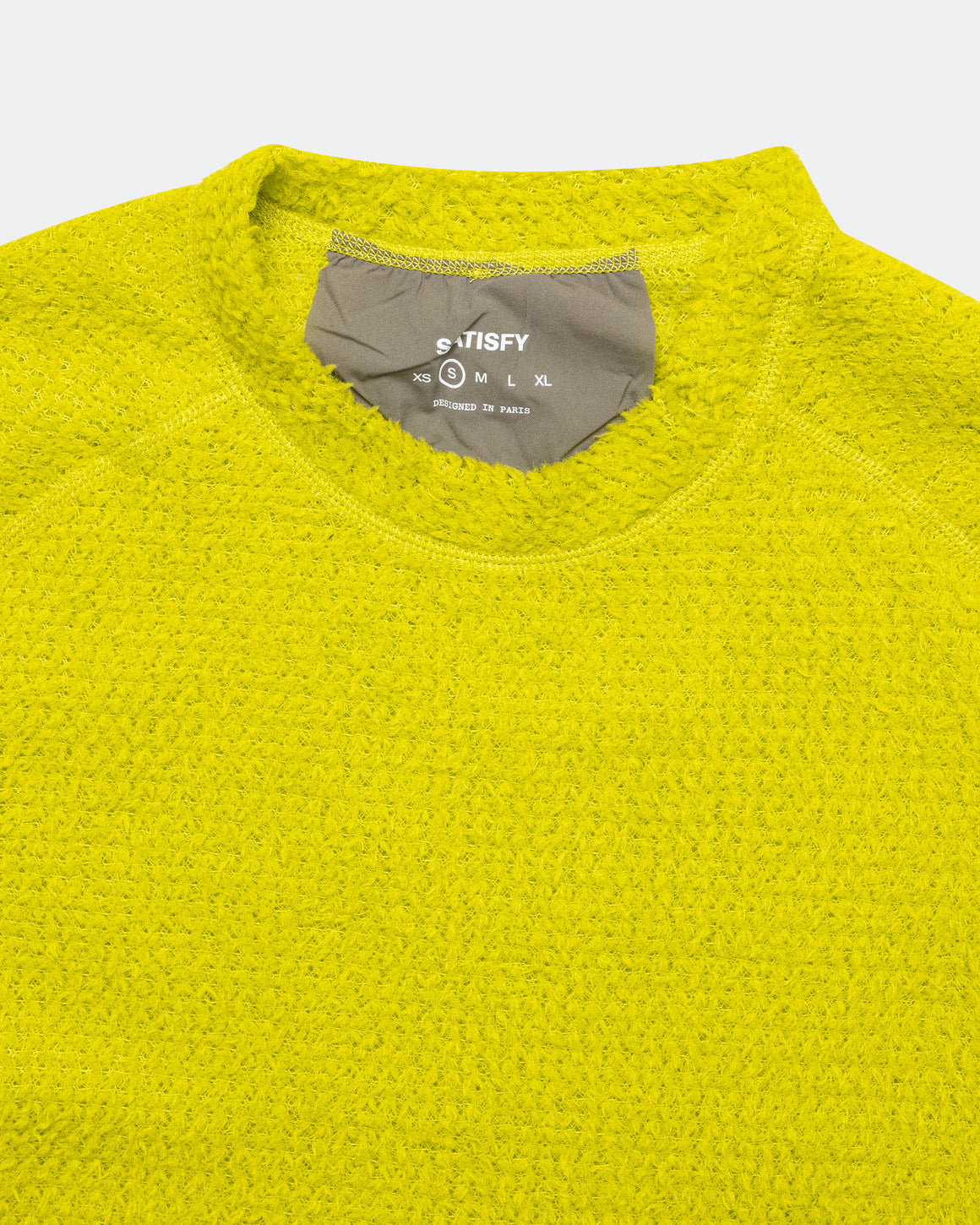 Satisfy - Womens FuzzFleece AD Long Tee - Grenoble Green - Up There Athletics