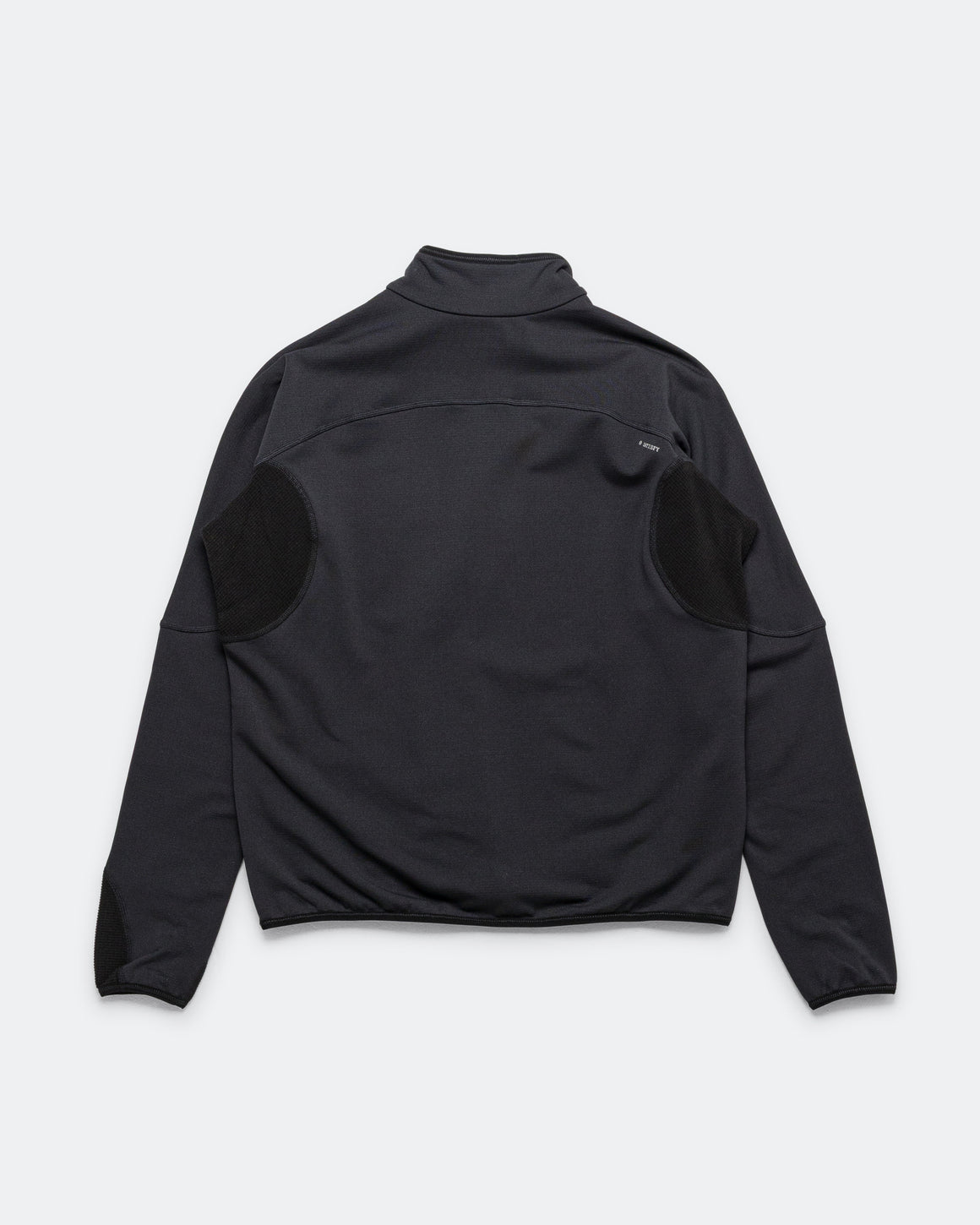 Satisfy - Womens FuzzFleece Grid Half-Zip - Black - Up There Athletics