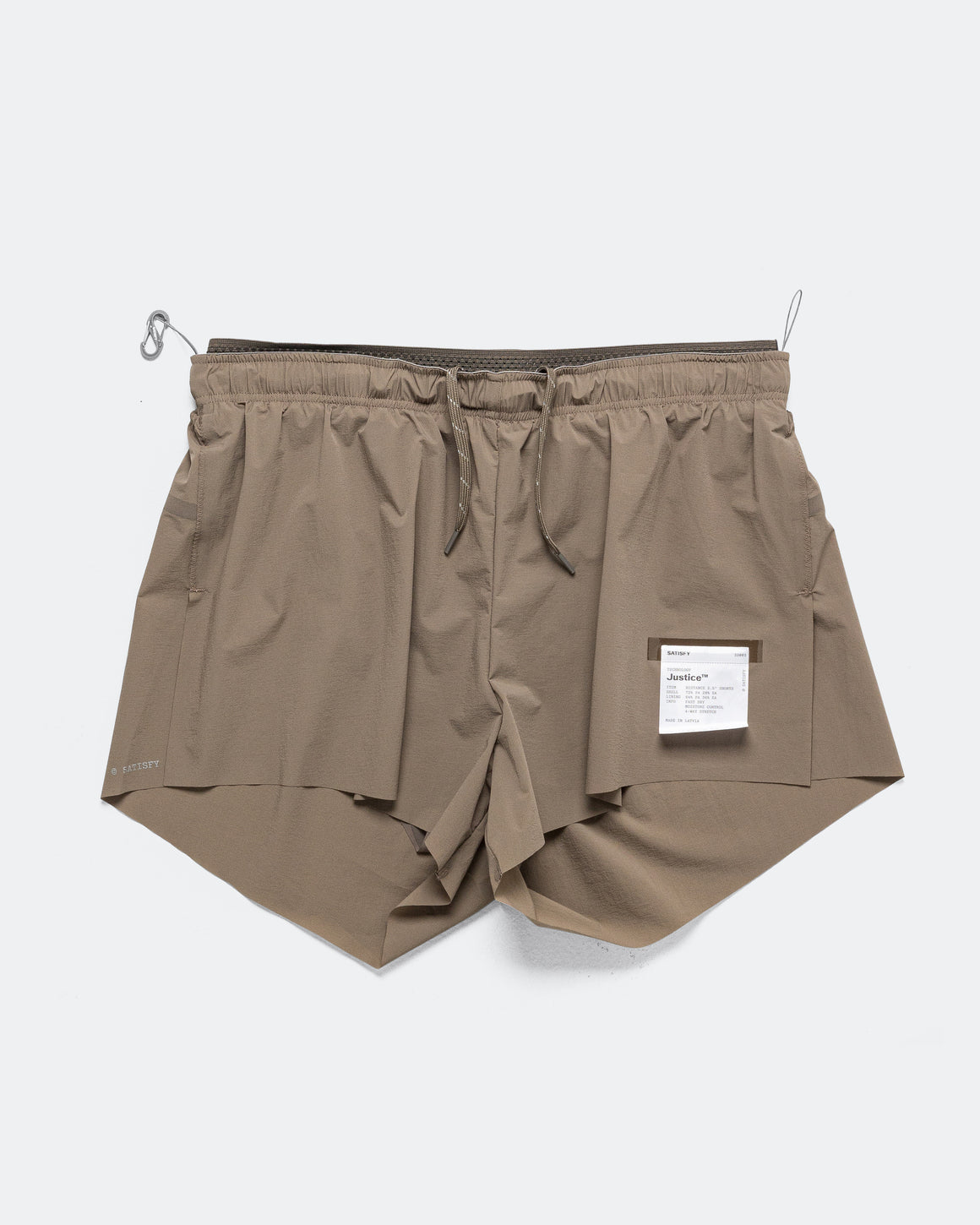 Satisfy - Womens Justice Distance 2.5in Shorts - Falcon - Up There Athletics