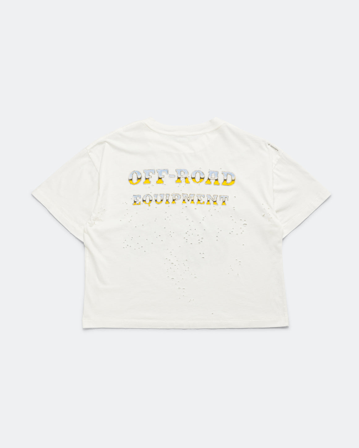 Satisfy - Womens MothTech 'Monster Truck' T-Shirt - Off-White - Up There Athletics