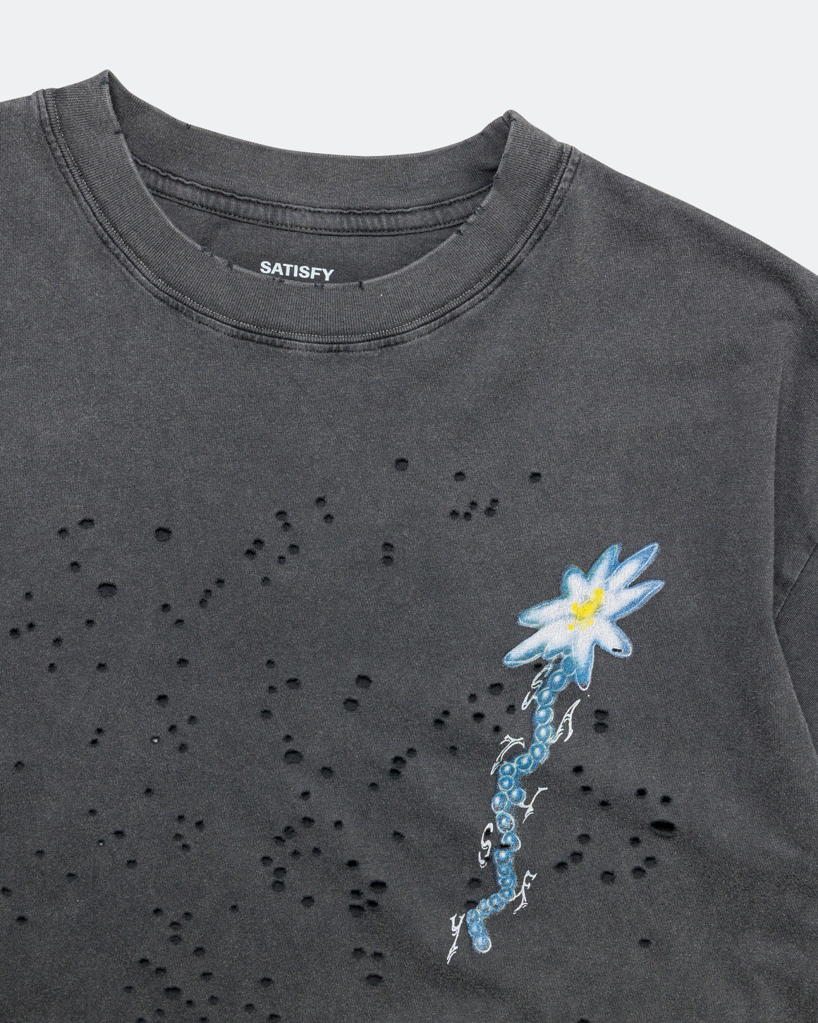 Satisfy - Womens MothTech 'Trail Master' T-Shirt - Aged Black - Up There Athletics